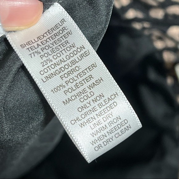 LOFT Black & Tan Cheetah Print Pencil Mini Skirt - Picture 6 of 10